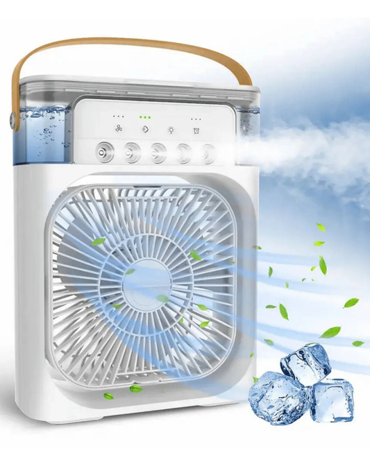 VENTILADOR PORTÁTIL HUMIDIFICADOR ENFRIADOR AIRE ACONDICIONADO